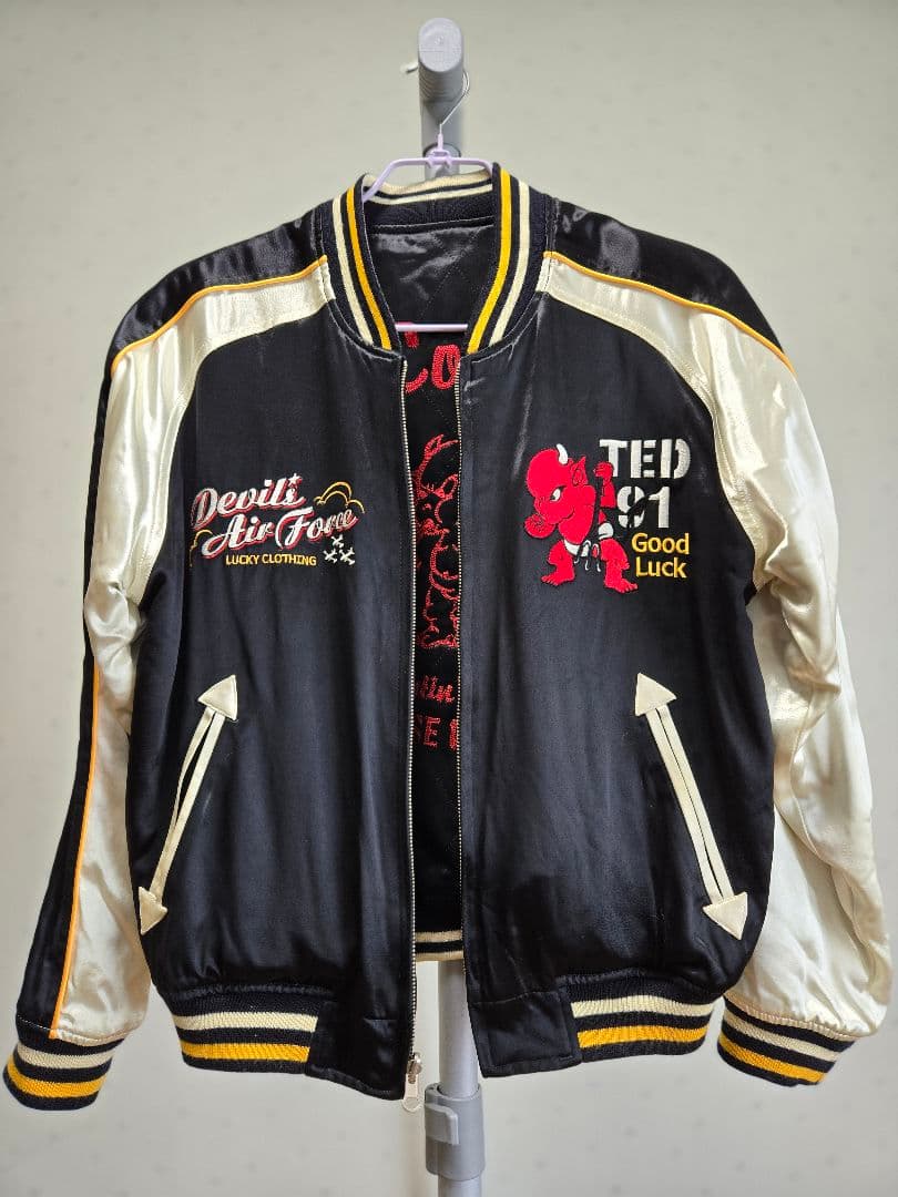 【希少】Devil's Air Force TEDMANリバーシブルスカジャン