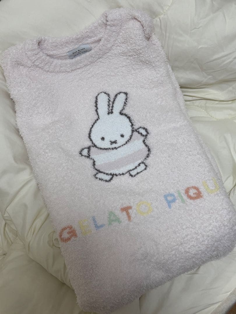 タイムセール　GELATO PIQUE ミッフィーベビモコジャガードワンピ　新品